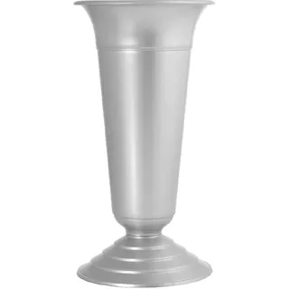 HOME Große Friedhofsvase aus Kunststoff, 35 cm, Mehrfarbig