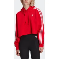 adidas Originals Kapuzensweatshirt »ADICOLOR CLASSICS CROP HOODIE«, rot