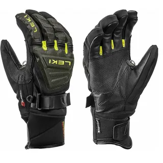 Leki Alpino Leki Race Coach C-tech S Handschuhe - Black / Ice Lemon - 10