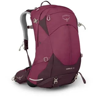 Osprey Sirrus Damen Rucksack, 24L, Elderberry Purple/Chiru Tan, O/S