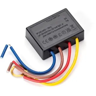 ORION LIGHTSTYLE Touchdimmer Touch Dimmer Modul 20-100 Watt LED 3-25 Watt für Lampen und Leuchten
