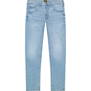 LEE Regular-fit-Jeans "DAREN ZIP FLY", Herren, Gr. 31, Länge 32, blau (horizon blau), Denim/Jeans, Obermaterial: 99% Baumwolle, 1% Elasthan, regular fit lang, Jeans