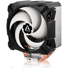 ARCTIC Freezer i35 - Single-Tower CPU Kühler für Intel, druckoptimierter 120 mm P-Lüfter, 0–1800 RPM, Semi-Passiv, 4 Heatpipes, inkl. MX-5 Wärmeleitpaste - Schwarz