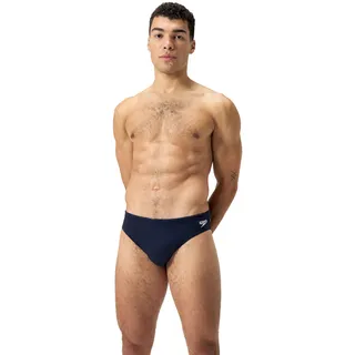 Speedo Badehose, mit gesticktem Markenlogo, blau