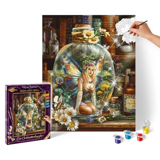 Schipper Malen-nach-Zahlen Die Schmetterlingsfee mehrfarbig