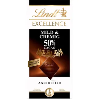 Lindt EXCELLENCE Mild & Cremig Schokoladentafel 100 g