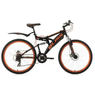 KS-Cycling Bliss 26 Zoll RH 47 cm schwarz/orange