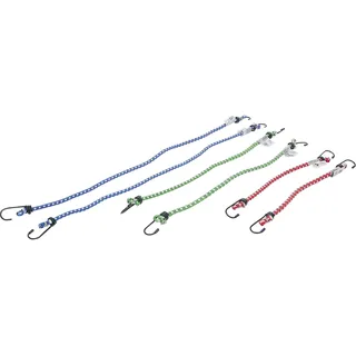 BGS Spanngurte Gepäckspanner-Set 300 / 450 / 600 mm 6-tlg.