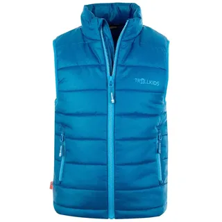 TROLLKIDS Trondheim Weste - Midnight Blue / Cerulean - 92 cm