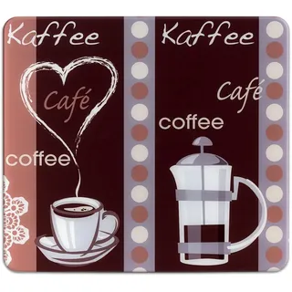 Wenko Kaffeeduft Herdabdeckplatte 2 St.