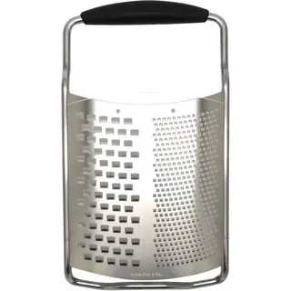 Fackelmann 45372 Käsereibe 2 in 1 Edelstahl, 22 x 12,7 cm