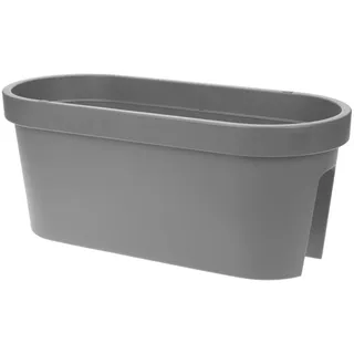 PROGARDEN Blumenkasten 60 x 28 x 25 cm Grau