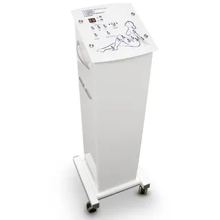 QUIRUMED Komplettes professionelles Pressotherapiegerät für Beine, Bauch, Arme und Hüften, digital, 2 Ausgänge, 3 Kompressionsmodi, 750 W, Zeiteinstellung