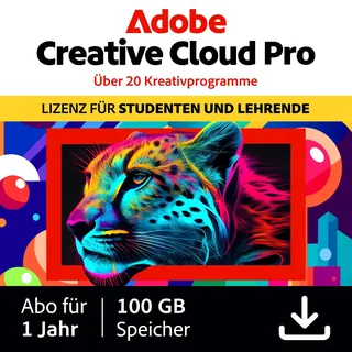 Adobe Creative Cloud Pro 12 Monate Win Mac Android iOS
