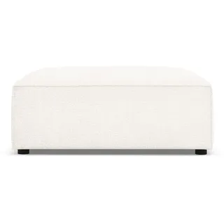 micadoni Pouf, beige Textil, 80x40x102 cm, Hergestellt in Europa, Oeko-Tex®, Wohnzimmer, Hocker, Poufs