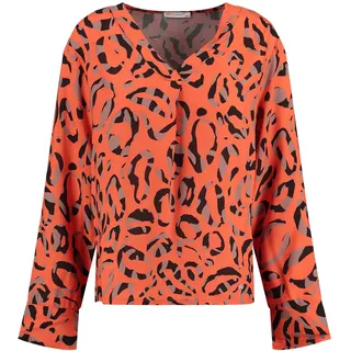 KEY LARGO Damen Savage New V-Neck Bluse, Orange (1390), S EU