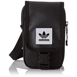 adidas MAP BAG, Unisex-Erwachsene Umhängetasche, Schwarz (Negro), 24x15x45 cm (W x H L)