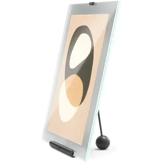 Umbra Flute Bilderrahmen 20x25 cm – Moderner Fotorahmen in Schwarz – Für Fotos, Bilder & Erinnerungen, Stilvolles Dekor für Zuhause oder Büro