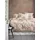 Panda 8784 Blätter Beige 135 x 200 cm 80 x 80 cm
