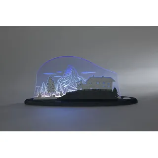 Motivleuchte Matterhorn Länge ca 47cm NEU Schwibbogen Lichterbogen LED Schweiz b