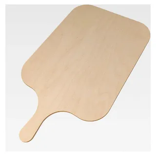 Pizzabrett 51 x 30 x 1 cm mit Pizzaschaufel und Griff