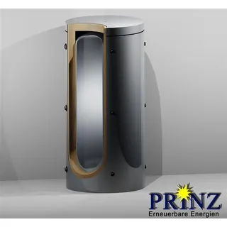 Pufferspeicher 1000 Liter mit Isolierung Typ HP 1000 - Grau