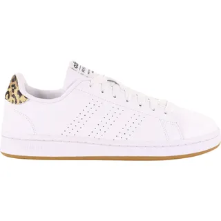 Damen Advantage Sneaker, FTWR White/FTWR White/core Black, 37 1/3 EU