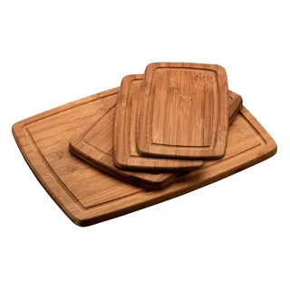 KESPER Schneidebrett-Set Holz 1 38 x 28,5 x 5,2 cm Braun