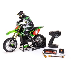 Bild RC 1/4 Promoto-MX Motorcycle RTR with Battery and Charger, Pro Circuit, LOS06002, Green