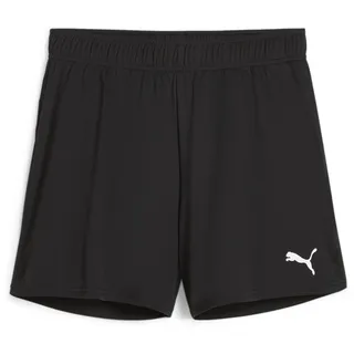 Puma teamGOAL Handball Shorts W, Unisex-Erwachsene Gestrickte Shorts, PUMA Black-PUMA white 706019