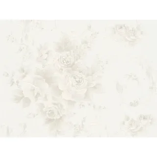 A.S. Création Vliestapete Romantico Blumen Silber FSC®