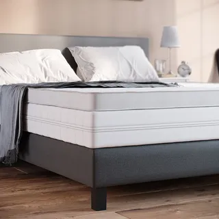 Vitalispa Matratzenschoner , 160 x 200 cm Waschbar, Atmungsaktiv, Weiß