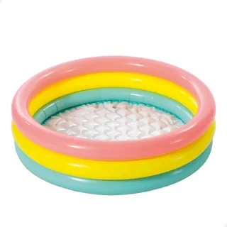 Intex Sunset Glow Baby Pool - Kinder Aufstellpool - Planschbecken - Ø 86 x 25 cm - Für 1-3 Jahre