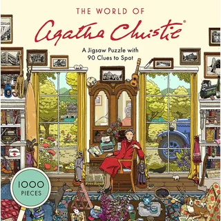 LAURENCE KING The World of Agatha Christie: A Jigsaw Puzzle, Yellow