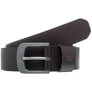 QUIKSILVER Herrengürtel Leder Braun 113