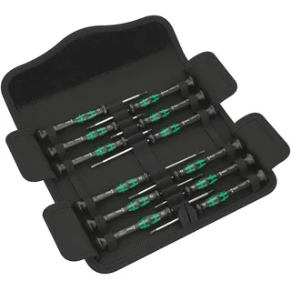 WERA Kraftform Micro 12 Universal 1 Elektronik-Schraubendrehersatz 12-teilig
