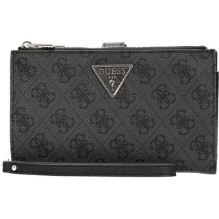 GUESS Laurel Geldbörse Damen schwarz/mehrfarbig