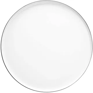 ASA 2034113 Ocoligne Teller, Porzellan, Weiß, 32 x 32 x 2 cm