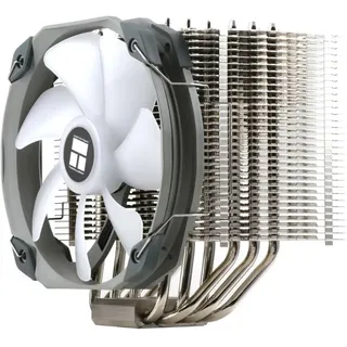 Thermalright HR-02 Plus Prozessor Kühlkörper/Radiator 14 cm Silber, Weiß 1 Stück(e)