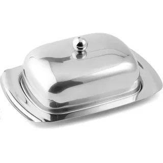 Weis Butterdose, Edelstahl, Silver, 1 - Pack