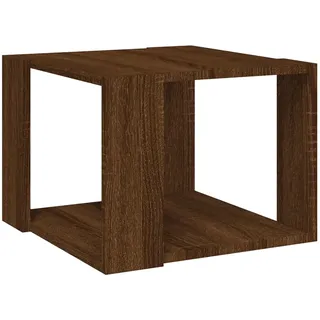 vidaXL Couchtisch Braun Eichen-Optik 40x40x30 cm Holzwerkstoff