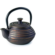 IBILI - Teekocher aus gehärtetem Eisen Kuta, 0,3 Liter, innen emailliert, geeignet für Induktionsherde