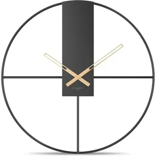 Große Edle Wanduhr 70 cm im Antiquitätenstil für Wohnräume und Arbeitszimmer