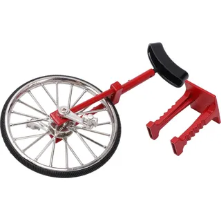 Einrad-Modell, simuliert, lebendiges Design, wunderschönes, exquisites, strukturiertes Legierungs-Mini-Einzelrad-Fahrrad-Ornament-Spielzeug