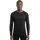 Langarm-baselayer Schwarz 48