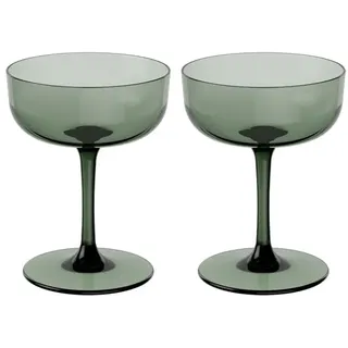 Villeroy & Boch like. by Villeroy & Boch – Like Glass Sekt-/Champagnerschale Grün, Spülmaschinenfest, Sektschale, Trinkgeschirr, Glas, Gläser, Kristallglas