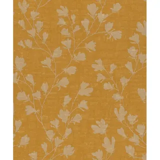 A.S. Création Tapete Floral Gelb Gold Beige Nara 387471 Tapete Blätterranke Vliestapete 10,05 m x 0,53 m Made in Germany