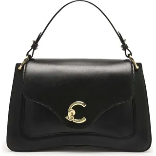 Coccinelle C-ME CALF Damen Schultertasche Schwarz : Größe - UNICA Größe: UNICA - Schwarz