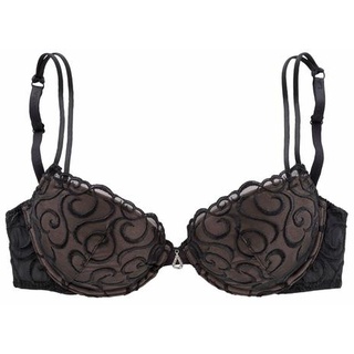 LASCANA Push-up-BH Damen schwarz Gr.70A