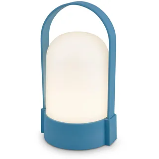 Briloner Brilo Akku-LED-Tischleuchte Blau